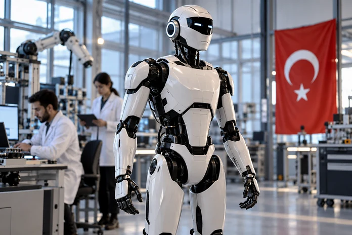 Türkiye’nin ilk insansı ticari robotu: Akıncı-2(İzle!)