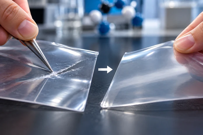 Kendini onaran plastik geliştirildi