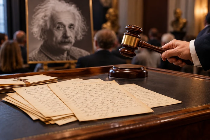 Einstein’ın mektupları açık artırmada satılacak