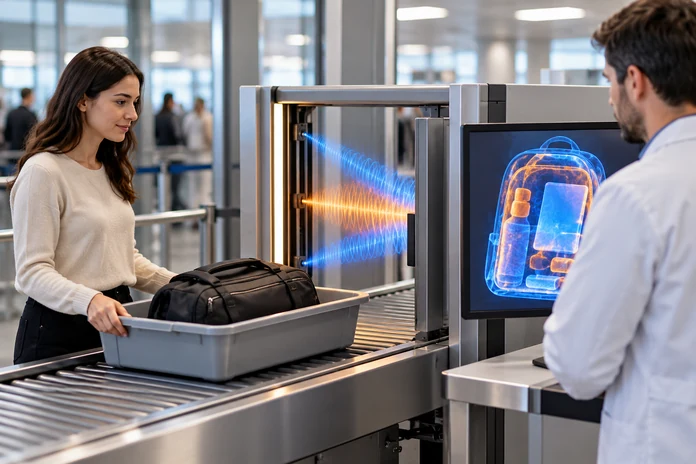 Fizikçiler X-ray güvenlik tarayıcılarına güvenli bir alternatif sunuyor Fizikçiler X-ray güvenlik tarayıcılarına güvenli bir alternatif sunuyor