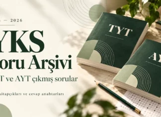 TYT ve AYT Çıkmış Sorular ve Cevap Anahtarları (2018–2026) – PDF İndir